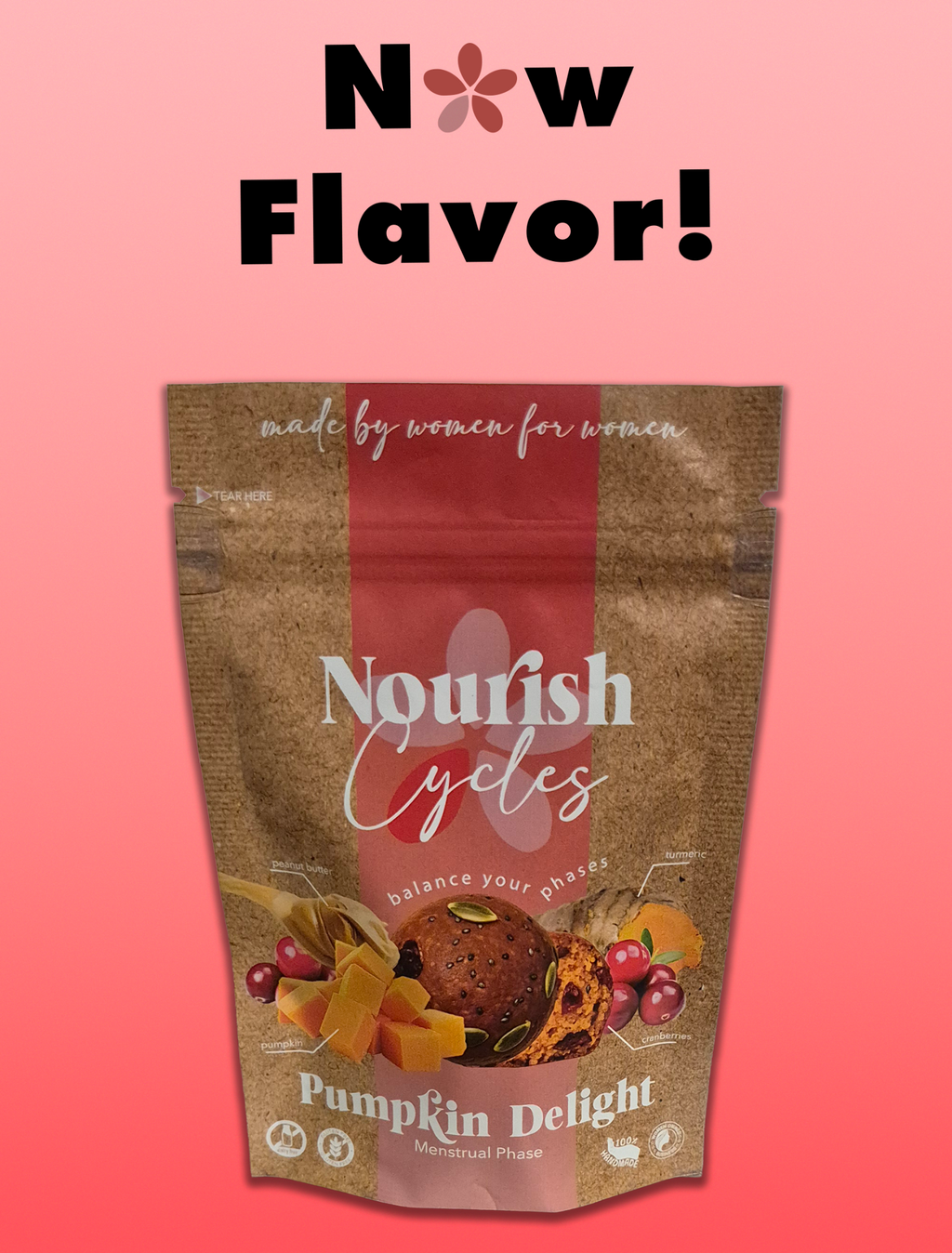 Pumpkin Delight (Menstrual Phase 5 packs)